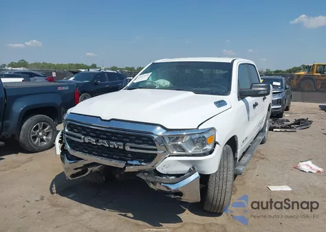 2023 Ram 1500 Big Horn 4X2 5'7 Box from USA, damaged, VIN 1C6RREFT2PN579184